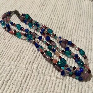Beautiful handmade beaded necklace
